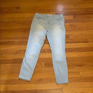 Artisan NY striped pattern jeans